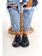 Dámské Tenisky Big Star Černé model 21525428 - Big Star Shoes Dámské Tenisky Big Star Černé model 21525428 - Big Star Shoes