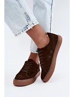 Dámské sportovní tenisky Big Star model 22386862 Hnědé - Big Star Shoes
