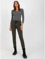 Tepláky RV DR 8380.25P khaki