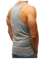 Pánské tílko bez potisku šedé Dstreet model 21962215 - FashionStreet