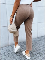 Dámské tepláky MOONLIGHT camel FashionStreet UY1642 Dámské tepláky MOONLIGHT camel FashionStreet UY1642