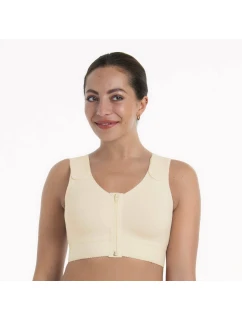 Valencia kompresní podprsenka oboustran.,zap. vpředu 1194X champagne - Anita Care