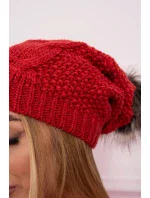 Fleecová čepice Sandra model 18750731 - K-Fashion Fleecová čepice Sandra model 18750731 - K-Fashion