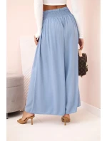 Dámské kalhoty z viskózy s elastickým pasem z model 21896578 - K-Fashion