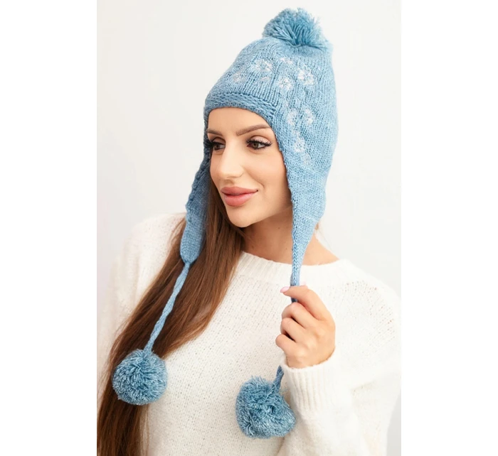 Dámská ušanka Emma K343 denim Dámská ušanka Emma K343 denim