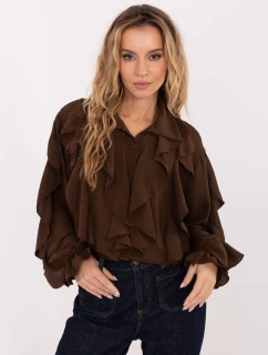 Koszula MI KS model 21757384 brązowy - FPrice