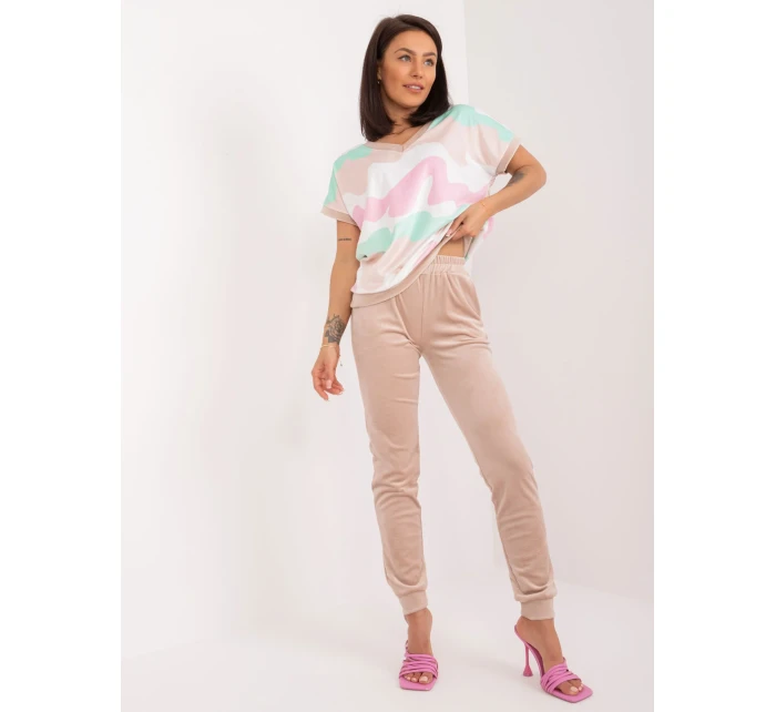 Komplet WN KMPL model 19751859 biało beżowy - FPrice Komplet WN KMPL model 19751859 biało beżowy - FPrice