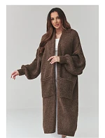 Svetr na zapínání model 226873 Makadamia Svetr na zapínání model 226873 Makadamia