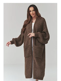 Svetr na zapínání model 226873 Makadamia