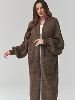 Svetr na zapínání  model 226873 Makadamia