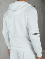 FashionStreet pánská bílá tepláková souprava AX0813