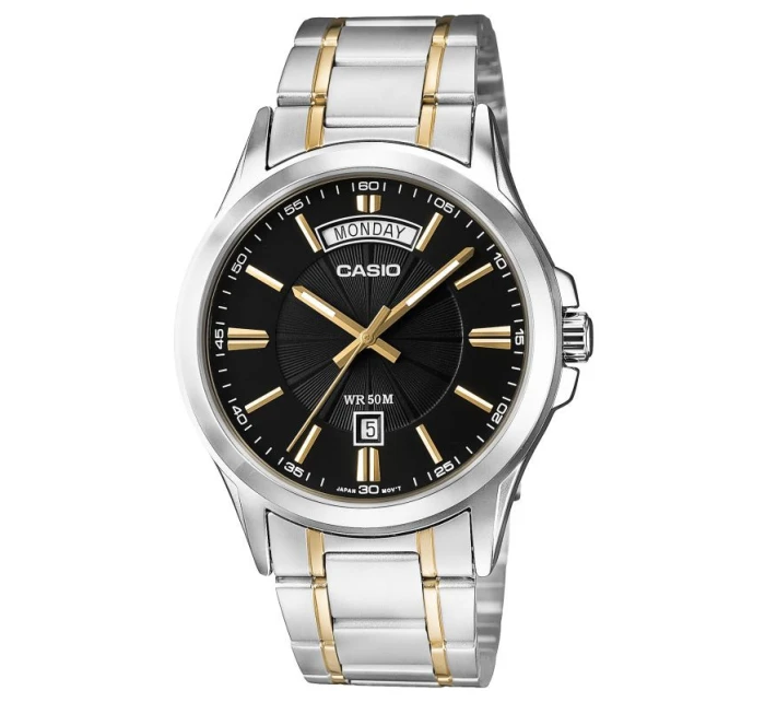 Pánské hodinky CASIO MTP-1381G-1AVDF + krabice Pánské hodinky CASIO MTP-1381G-1AVDF + krabice