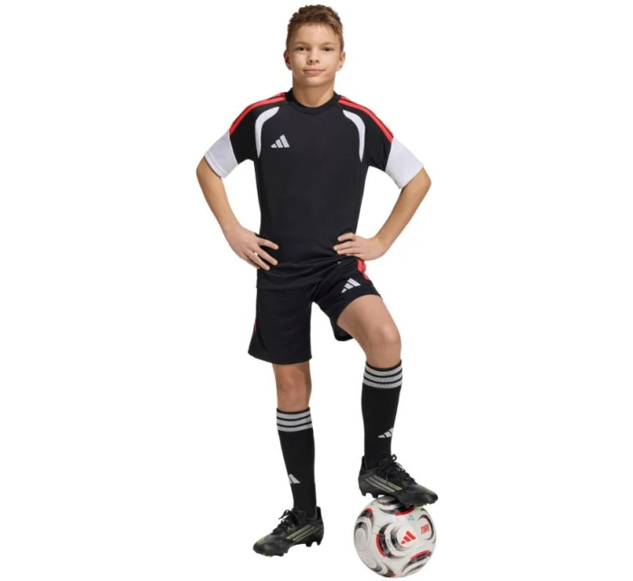 Dětské šortky adidas Tiro 26 League černo-červené KA8814