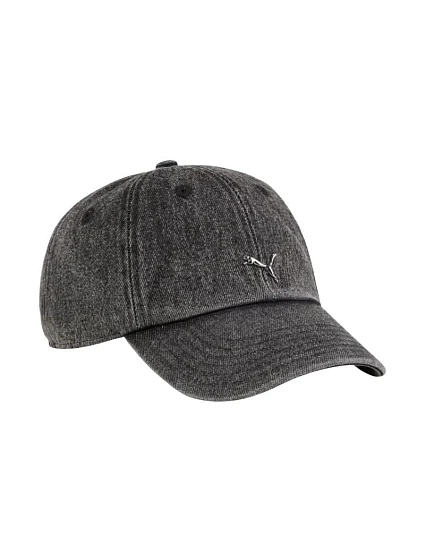 Kšiltovka Puma Wardrobe Ess Matal Dad, šedá, 25968 01