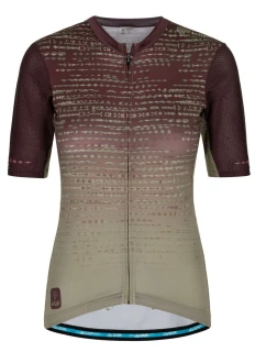 Dámský cyklistický dres model 17239820 tmavě červená - Kilpi