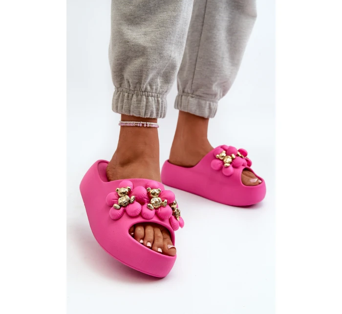 Dámské Pěnové Sandály S Ozdobami Na Podrážce model 21665967 - Boto Dámské Pěnové Sandály S Ozdobami Na Podrážce model 21665967 - Boto