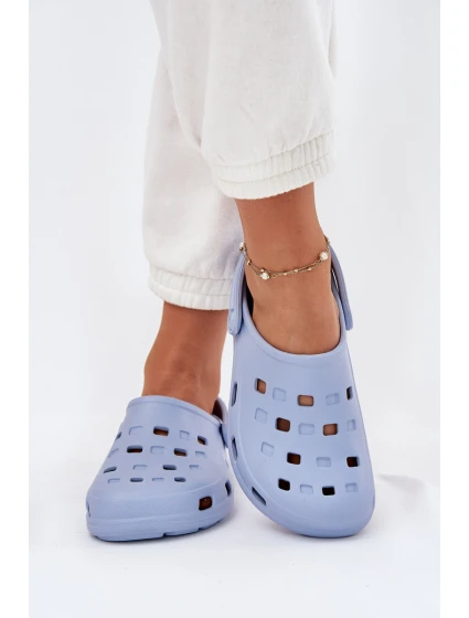 Dámské Pěnové Pantofle Modré model 21698074 - Boto Dámské Pěnové Pantofle Modré model 21698074 - Boto