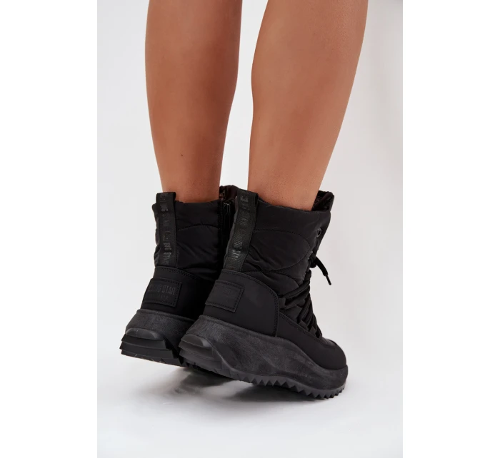 Dámské Sněhule Na Zip Big Star model 21706125 Černé - Big Star Shoes