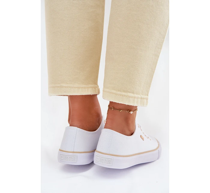 Dámské nízké tenisky Big Star TT274772 Bílé