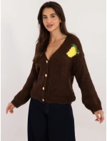 Jumper MI SW 2108.92 hnědý Jumper MI SW 2108.92 hnědý