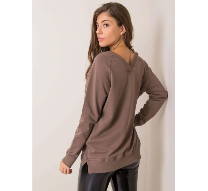 Mikina RV BL 5850.11X hnědá Mikina RV BL 5850.11X hnědá