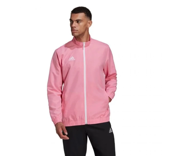 Pánská sportovní bunda Entrada 22 M HC5040 ruůRůžová - Adidas