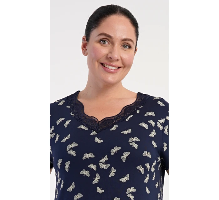 Dámská noční košile s krátkým rukávem model 21943644 - Vienetta