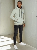 Pánská olivová mikina s kapucí Dstreet model 21976000 - FashionStreet