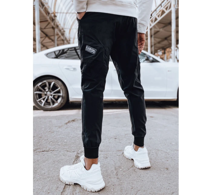 Pánské bojové kalhoty černé FashionStreet UX4364