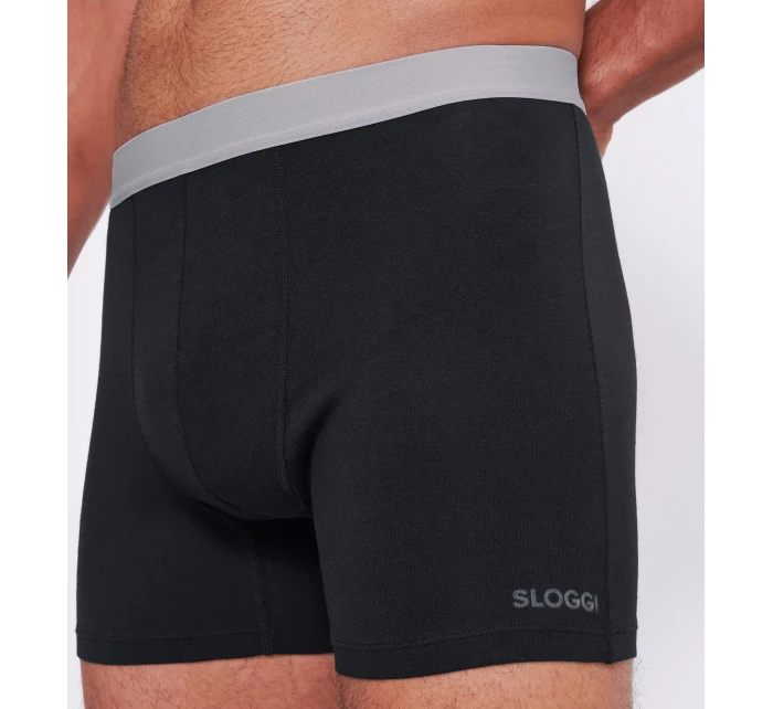 sloggi men GO ABC 2.0 Short 2P - BLACK - SLOGGI BLACK - SLOGGI