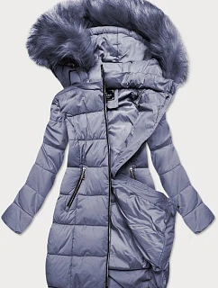 PIKOWANA DAMSKA KURTKA ZIMOWA Z KAPTUREM model 21242054 - Libland