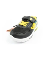 model 21394702 dětské sportovní boty tenisky lehké suchý zip černá žlutá - Leomil model 21394702 dětské sportovní boty tenisky lehké suchý zip černá žlutá - Leomil