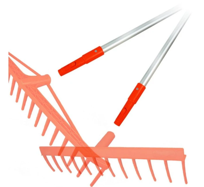 TELESKOPICKÁ TYČ 50-120 CM PRO HRÁBĚ A KARTÁČE KLIK TELESKOPICKÁ TYČ 50-120 CM PRO HRÁBĚ A KARTÁČE KLIK