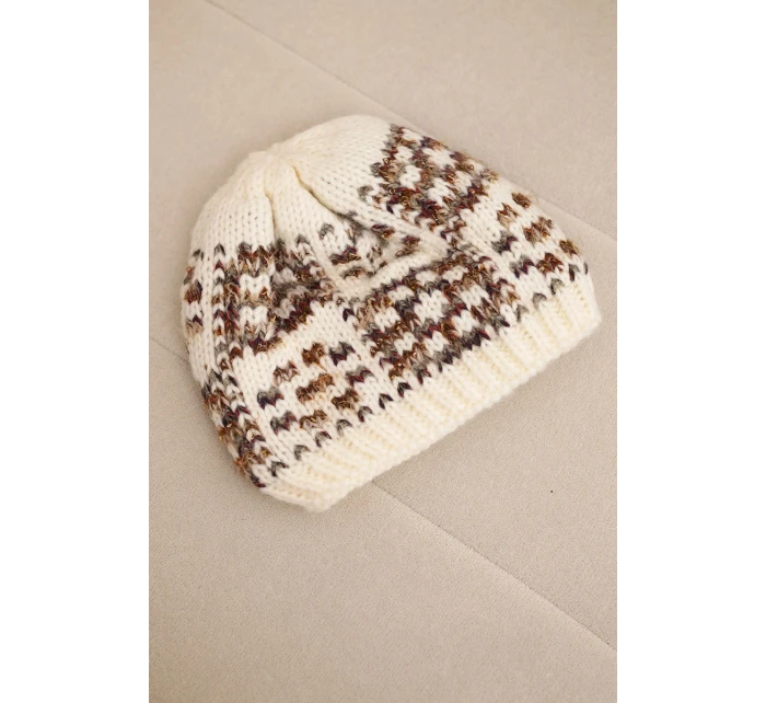 Dámská zimní vlněná čepice s ozdobnými krystalky K399 černá Dámská zimní vlněná čepice s ozdobnými krystalky K399 černá