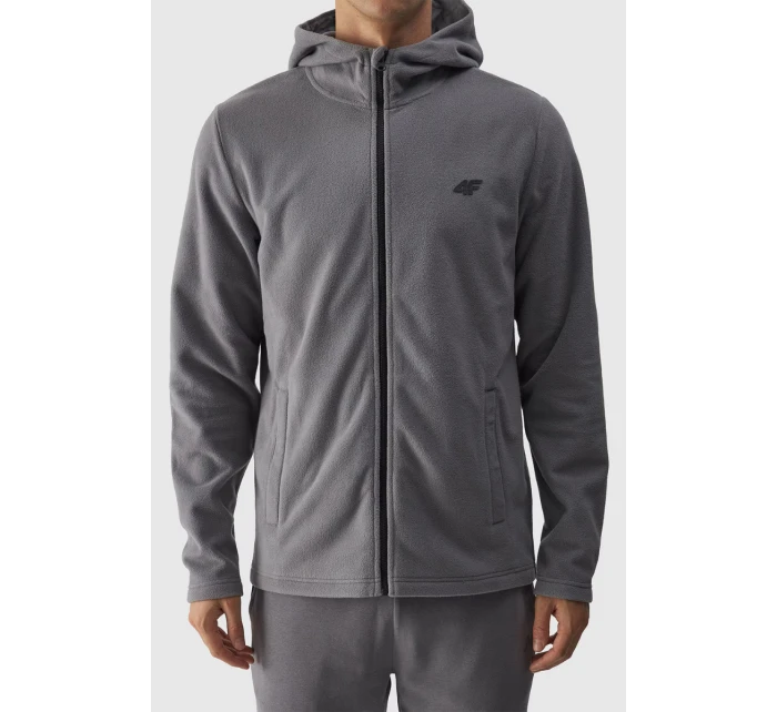 Pánský s kapucí Regular Šedý model 21674966 - 4F Pánský s kapucí Regular Šedý model 21674966 - 4F
