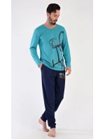 Pánské pyžamo dlouhé Dominik