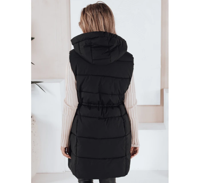 Dámská prošívaná vesta GAMIS černá FashionStreet TY3291