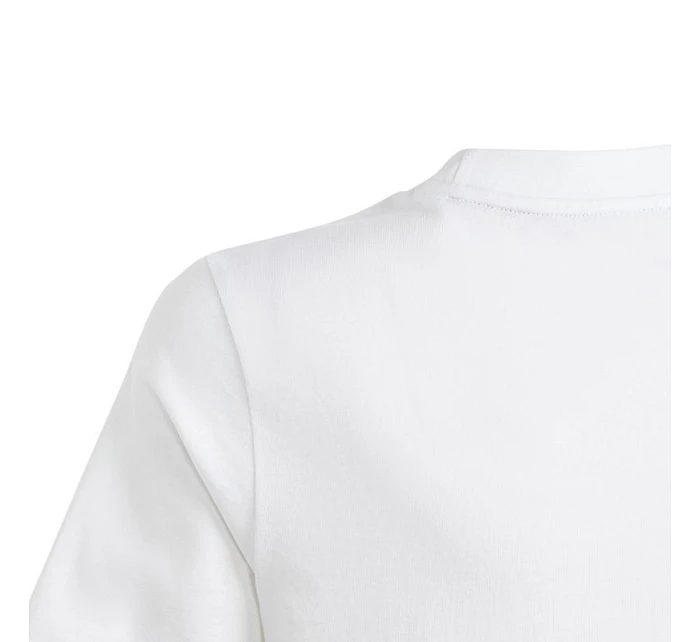 Adidas Essentials Small Logo Cotton Tee Jr IB4093 tričko Adidas Essentials Small Logo Cotton Tee Jr IB4093 tričko