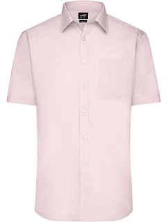 Daiber JN 680 Popelínová košile s krátkým rukávem 02.0680 light pink