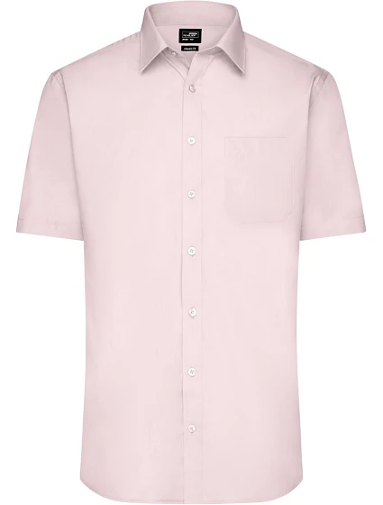 Daiber JN 680 Popelínová košile s krátkým rukávem 02.0680 light pink Daiber JN 680 Popelínová košile s krátkým rukávem 02.0680 light pink
