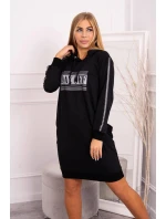 Šaty s model 21752932 potiskem černé - K-Fashion