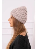 Dámská čepice Rebeka K345 beige Dámská čepice Rebeka K345 beige