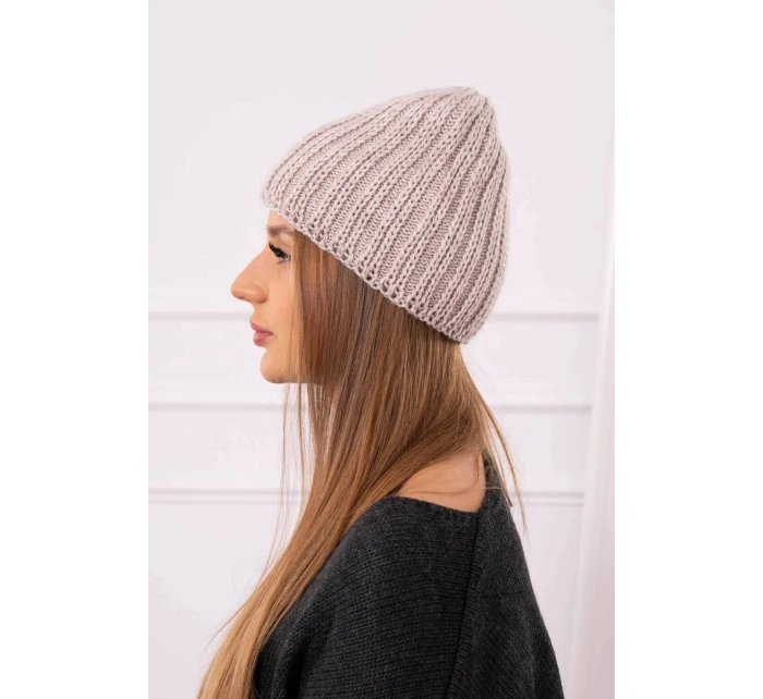 Dámská čepice Rebeka K345 beige Dámská čepice Rebeka K345 beige
