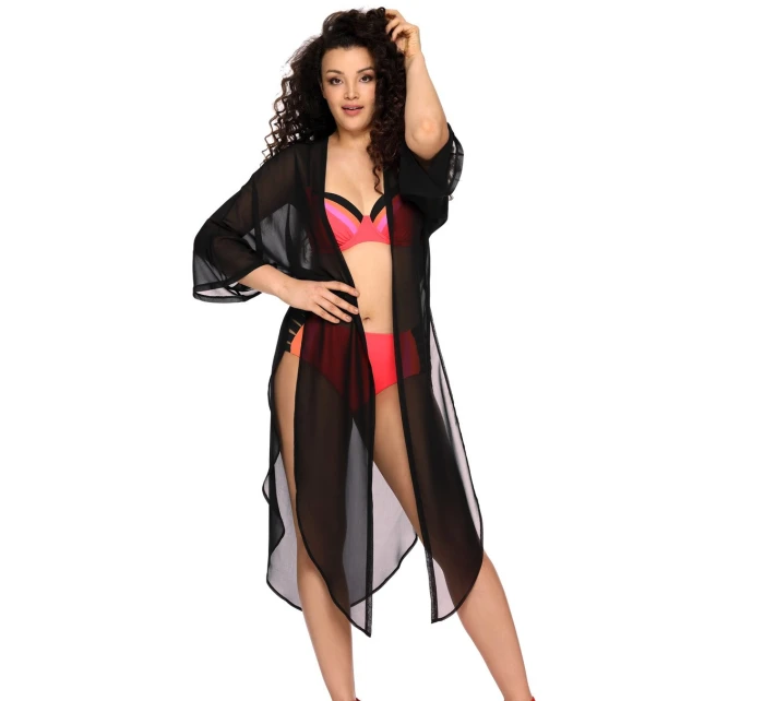 Dámské pareo 005 BLACK Dámské pareo 005 BLACK