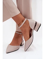 Lodičky na podpatku  model 227804 Step in style