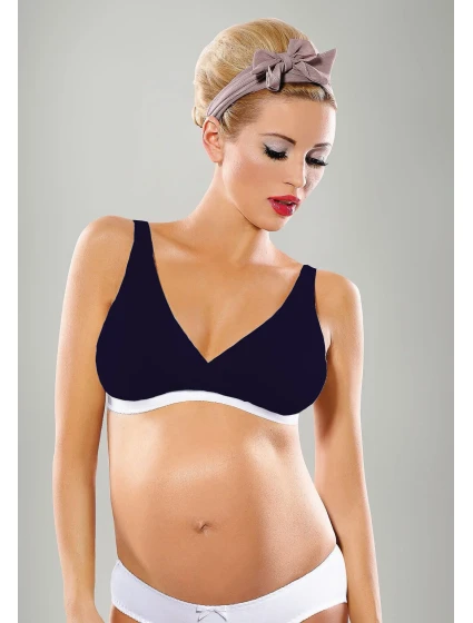 Měkká dámská podprsenka Mama Basic Lilly barva K Měkká dámská podprsenka Mama Basic Lilly barva K