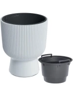 Květinový rybník MILLY, 24 cm v průměru BÍLÝ