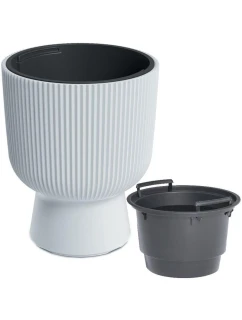 Květinový rybník MILLY, 24 cm v průměru BÍLÝ