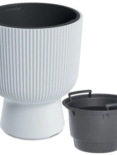 Květinový rybník MILLY, 24 cm v průměru BÍLÝ