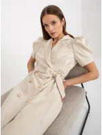 Šaty DHJ SK A6311.39 světle béžová Šaty DHJ SK A6311.39 světle béžová